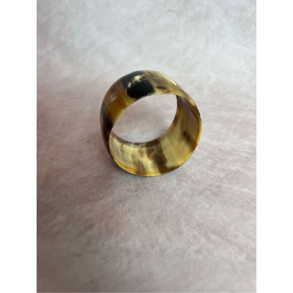 Wide Horn Bangle Bracelet - Picture 5 of 5